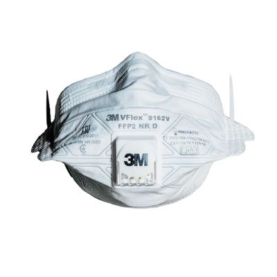 Противоаэрозольная фильтрующая полумаска 3М VFlex «9162V» FFP2 NR D