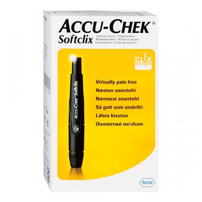 Ручка для прокалывания Акку-Чек Софткликс + 25 ланцетов Ручка для прокалывания Акку-Чек Софткликс + 25 ланцетов