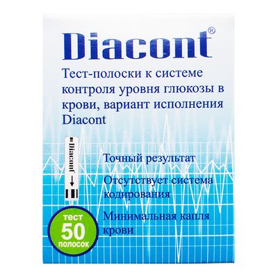 Тест-полоски Диаконт №50