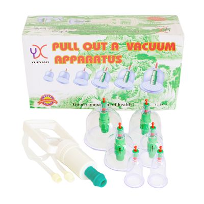 Вакуумные массажные банки с магнитами JK-11, 6 шт., упаковка