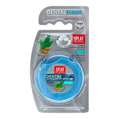 Профессиональная зубная нить Splat Dental Floss с ароматом кардамона