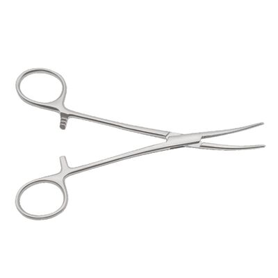 3-53 Зажим к/о зубчатый изогнутый №1