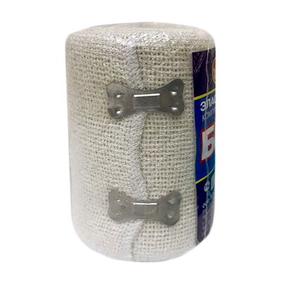 Бинт эластичный компрессионный БЭМК С (средняя компрессия), 10х300 см вид сбоку