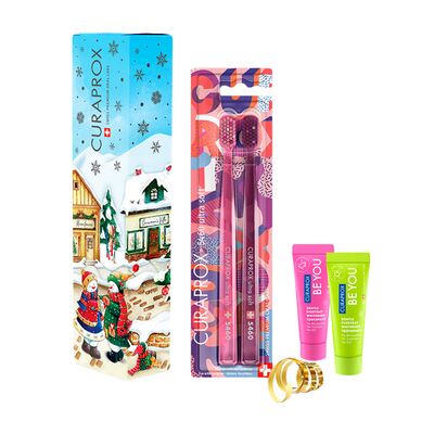 Подарочный набор Curaprox Set NY23 «Веселье» Подарочный набор Curaprox Set NY23 «Веселье»