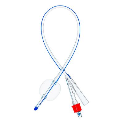 Катетер Фолея двухходовой Vogt Medical, 100% силикон (CH/FR 08)