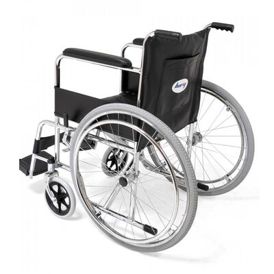 Кресло-коляска Barry B2 пневмо, 18 дюймов вид сзади