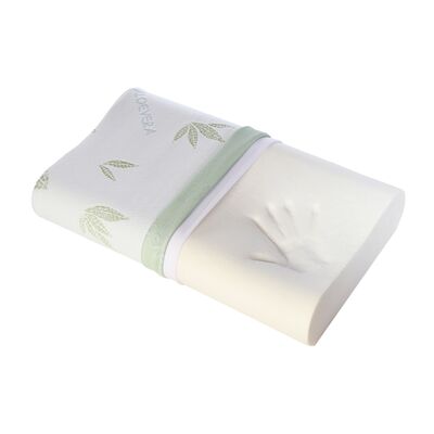 Ортопедическая подушка OrtoCorrect Aloe Vera с эффектом памяти Ортопедическая подушка OrtoCorrect Aloe Vera с эффектом памяти