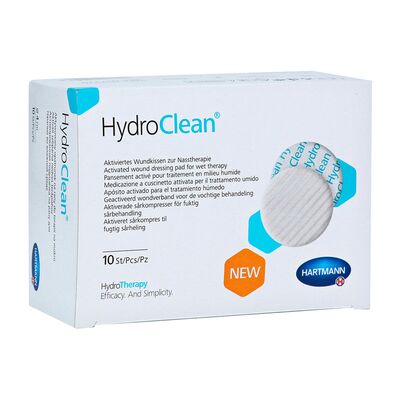 Повязки HydroClean Plus с раствором Рингера и ПГМБ круглые 5,5 см