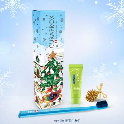 Подарок к новому году Curaprox Set NY23 «1560»