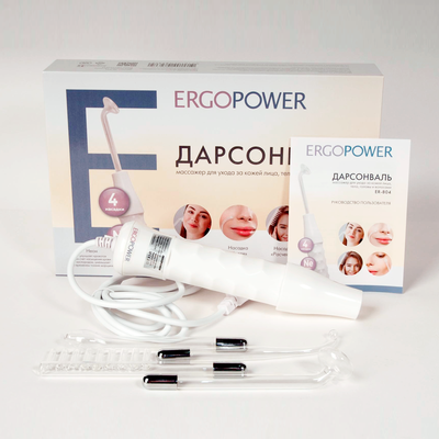 Дарсонваль для лица, волос и тела ErgoPower ER-804, комплектация Дарсонваль для лица, волос и тела ErgoPower ER-804, комплектация