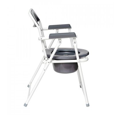 Кресло-туалет Barry WC600w складное, вид сбоку