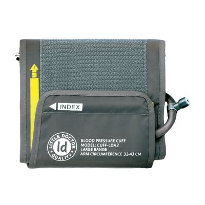 Манжета на плечо Little Doctor Cuff-LDA2 (32-43 см) для электронных тонометров изготовлена из нейлона Манжета на плечо Little Doctor Cuff-LDA2 (32-43 см) для электронных тонометров изготовлена из нейлона