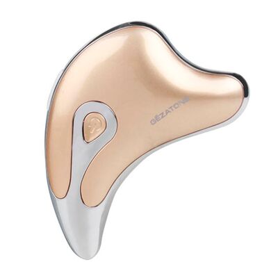 Массажер-скребок гуаша и микротоки для лица Gezatone m911 уменьшает морщины