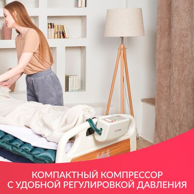 Компактный компрессор с удобной регулировкой давления