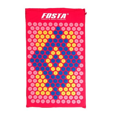 Коврик массажный акупунктурный Fosta F 0102 цветной (красный)