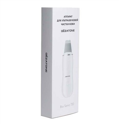 Аппарат для ультразвуковой чистки лица Gezatone Bio Sonic 730 в коробке