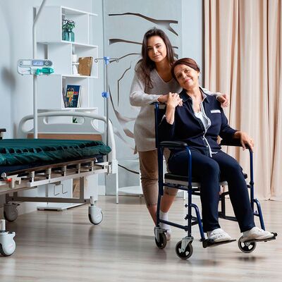 Коляска Армед H 009B для дома и учреждений