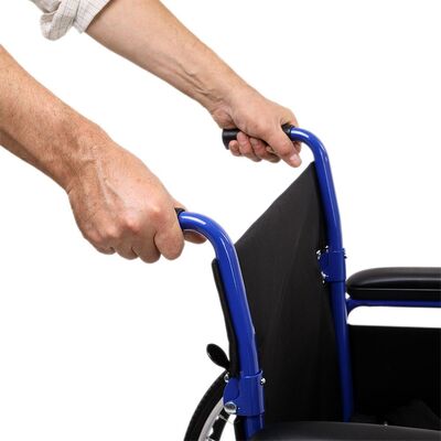 Кресло-коляска для инвалидов Armed H035 (460 мм) пневмо, резиновые наконечники