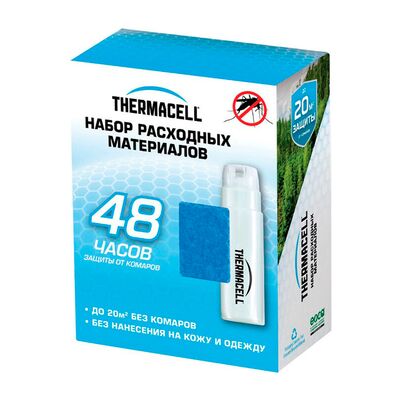 Набор запасной Thermacell (4 газовых картриджа + 12 пластин)