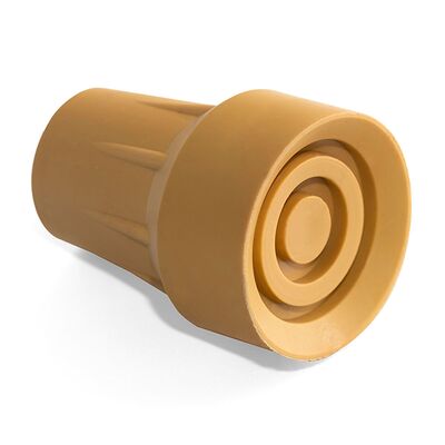 Наконечник-насадка на трость и костыли Barry Viva 22/T бежевая, протектор