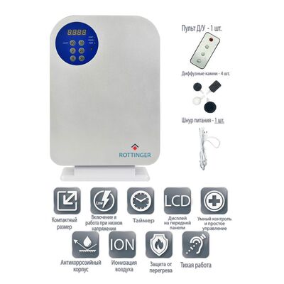 Озонатор-ионизатор Rottinger Ion (комплектация)
