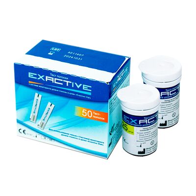 Тест-полоски Exactive Vital №50 Тест-полоски Exactive Vital №50