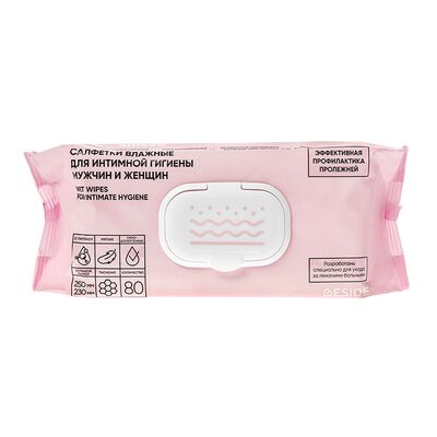 Влажные салфетки для интимной гигиены мужчин и женщин BESIDE Влажные салфетки для интимной гигиены мужчин и женщин BESIDE