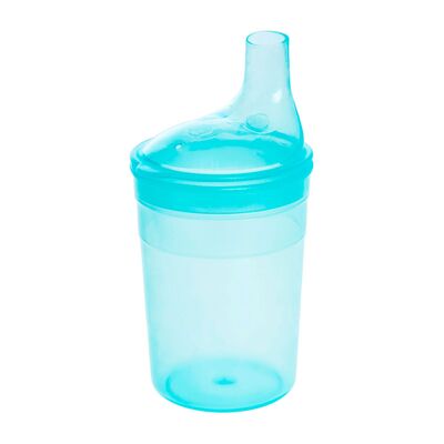 Поильник BESIDE с крышкой-носиком 200 мл, голубой
