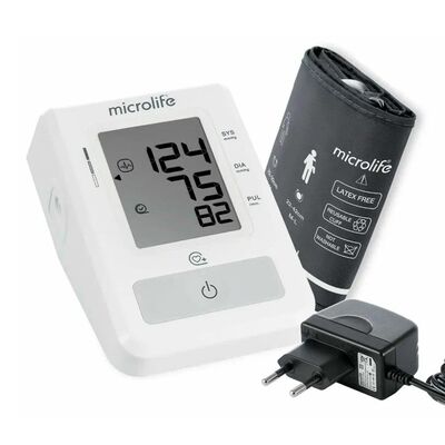 Тонометр автоматический Microlife BP B2 Easy с адаптером, манжета M-L
