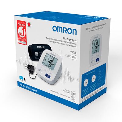 Упаковка Omron M3 Comfort  HEM-7155-ALRU автомат