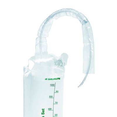 Катетер Нелатона B.Braun Actreen Glys Set с мочеприемником, мужской