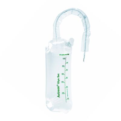 Катетер Нелатона B.Braun Actreen Glys Set с мочеприемником, мужской, 30 шт