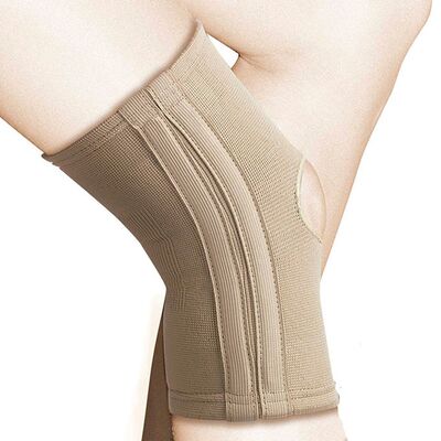 Эластичный коленный бандаж Orliman TN-211, с боковыми вставками