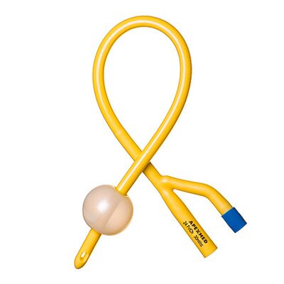 Катетер Фолея Apexmed двухходовой латексный, 10 шт