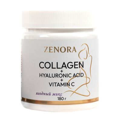 Коллаген Zenora с витамином С и гиалуроновой кислотой «Ягодный микс»