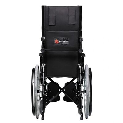 Кресло-коляска инвалидная с откидной спинкой Ortonica Recline 100 вид сзади