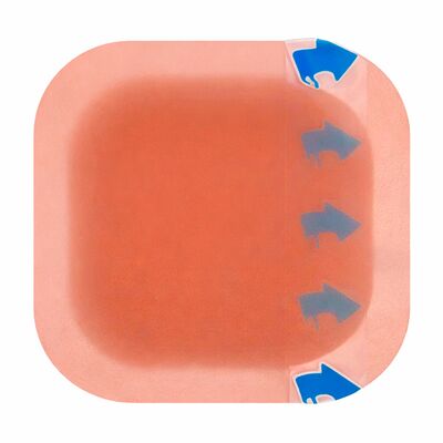 Повязка гидроколлоидная Гидротек 10 х 10 см с ионами серебра, с утолщением