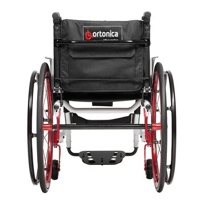 Коляска Ortonica S 5000 инвалидная вид сзади