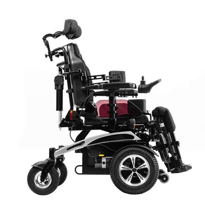 Инвалидная коляска с электроприводом Ortonica Pulse 360 вид сбоку