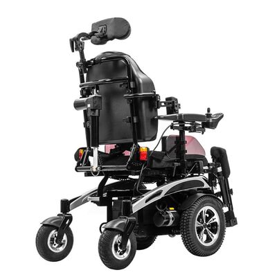 Инвалидная коляска с электроприводом Ortonica Pulse 360 вид сбоку
