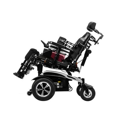 Инвалидная коляска с электроприводом Ortonica Pulse 360 вид сбоку