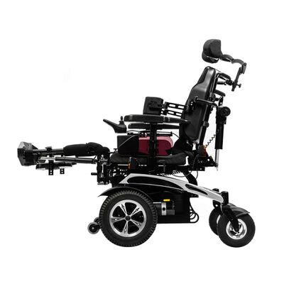 Инвалидная коляска с электроприводом Ortonica Pulse 360 вид сбоку