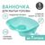 Ванночка для мытья головы BESIDE бирюзовая